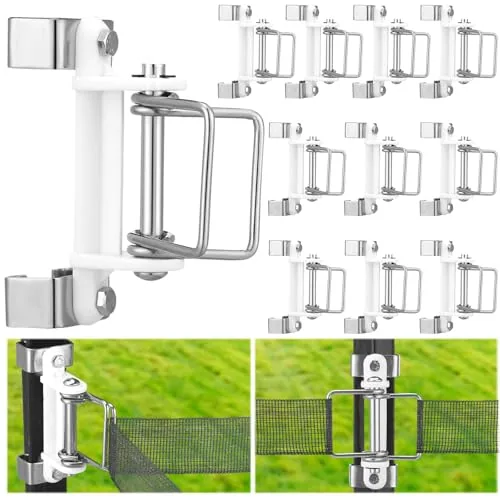 10 Piece T Post Polytape Corner Insulator Electric Fence