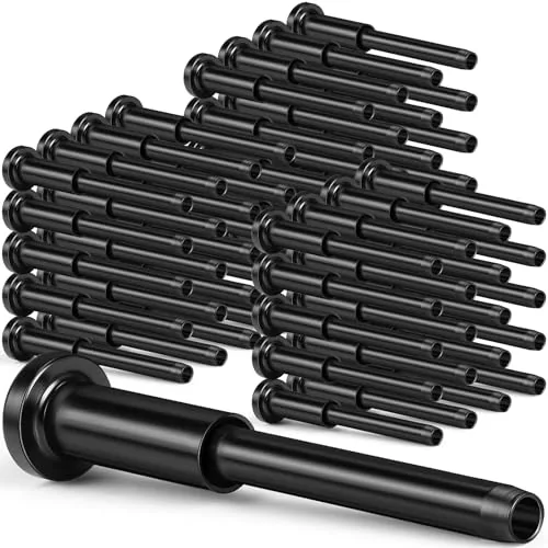 100 Piece 1/8 in Stainless Steel Cable Railing Hardware Kit T316, Black