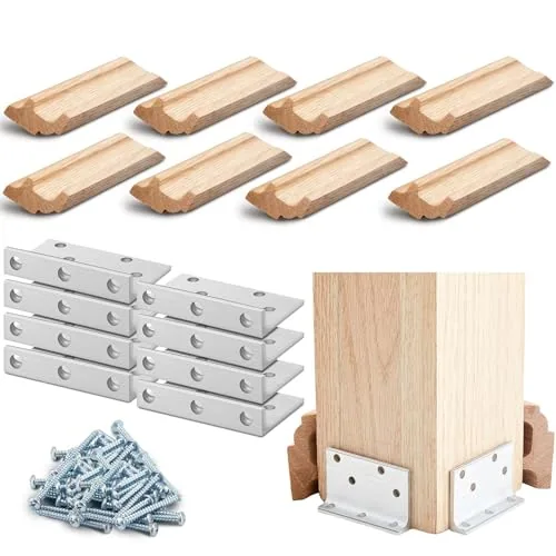 2 Piece 3 in Newel Post Mounting Kit Deck Stair Floor, Silver