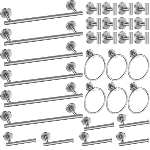 30 Piece Bathroom Hardware Set