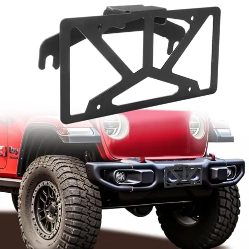 Flip up License Plate Bracket
