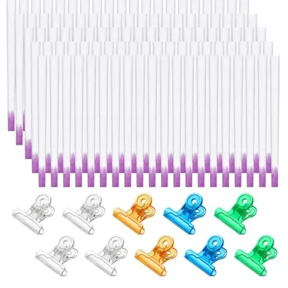 100 Piece Fiberglass Nail Wrap Extension Kit