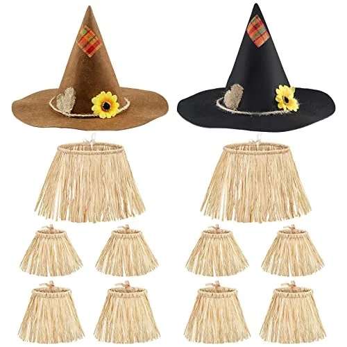 12 Piece Halloween Scarecrow Costume Accessory