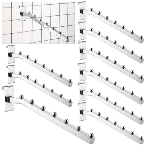 10 Piece 7 Ball Waterfall, Silver