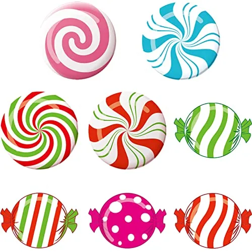 40 Piece Candy Cutouts Bulletin Board Decor Christmas, Multicolour