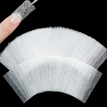 240 Piece Silk Nail Extension Wrap Fiberglass Wrap Nail Art