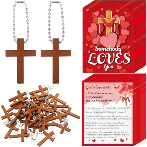 30 Piece Gospel Tract Cards, Multicolour