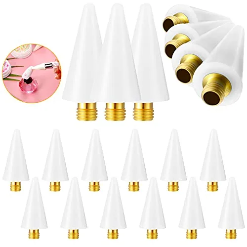12 Piece Wax Tips, White