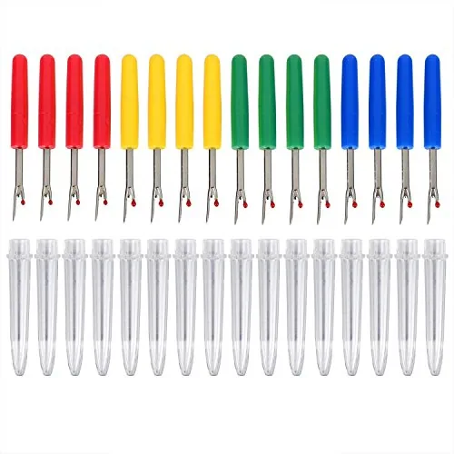 16 Piece Seam Ripper Stitch Thread Sewing Kit Unpicker