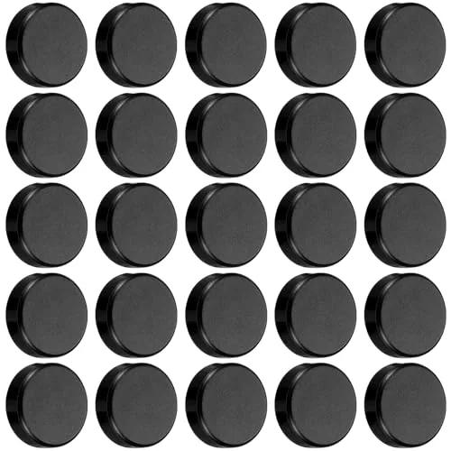 50 Piece Magnetic Magnetism Honeycomb Pin, Black