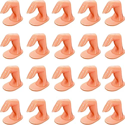 20 Piece Self-Adhesive Practice Manicure Fingers