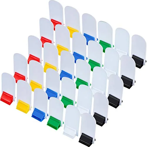 36 Piece Game Card Stands DIY Board Game Pieces, Multicolour