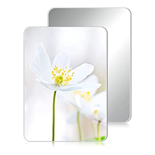 2 Piece Magnetic Locker Mirror Small Real Glass School
