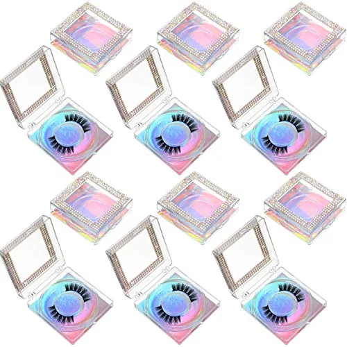12 Piece Empty Eyelash Boxes Set
