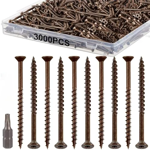 3000 Piece Deck Screw 2.5 Inch