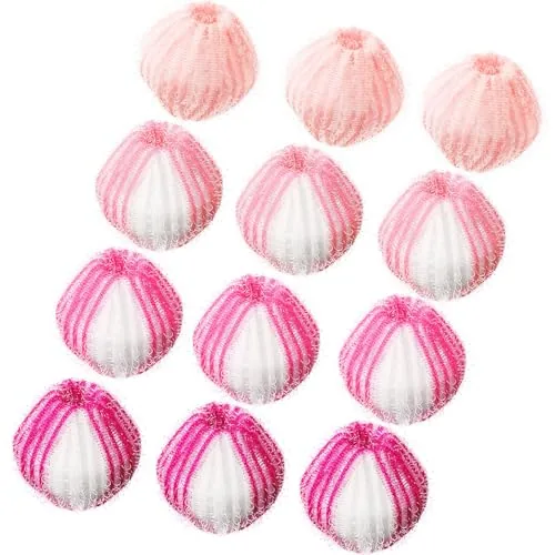 12 Piece Pet Hair Remover, Pink