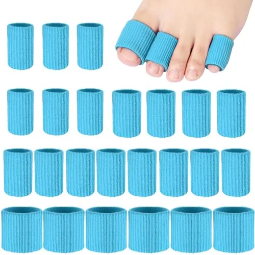 24 Piece Toe Protector Sleeve, Blue
