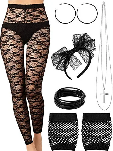 80s Costume Accessories Set