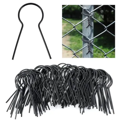 80 Piece 1 5/8 in Od Ez Preformed Twist 8 Gauge Galvanized Steel