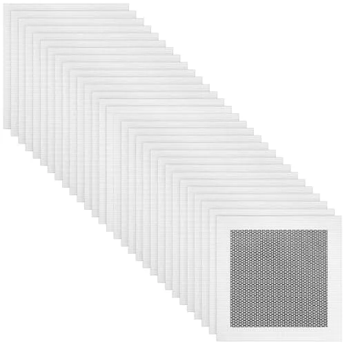 30 Piece Self-Adhesive 4 Inch Drywall Repair Kit Self Adhesive Mesh Drywall, White