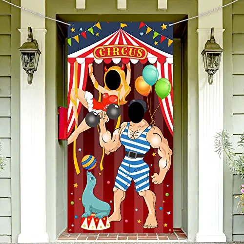 Carnival Circus Party Decorations-Large Carnival Photo, Multicolour