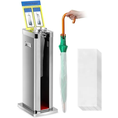 Automatic Wet Umbrella Wrapper Machine, Silver