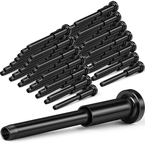 60 Piece 1/8 in Invisible Cable Railing Kit T316 Stainless Steel, Black
