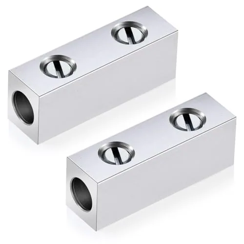 2 Piece 2-14 AWG Wire Splice Connector, Silver
